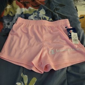 NWT girls large champion shorts